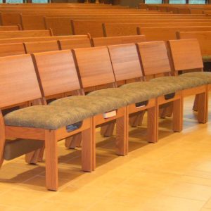 100% Quality Wooden & Fabric Church Chairs