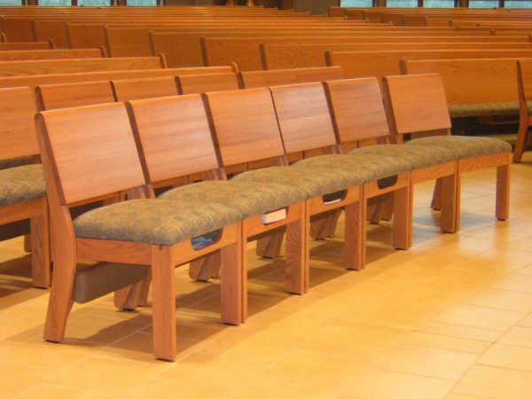 100% Quality Wooden & Fabric Church Chairs