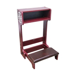 Prayer Bench Padded kneeler Easy Fold away Prayer Table Chair 2X20X20