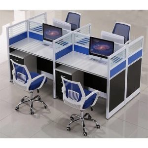 Four Person Office Workstation
