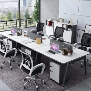 Modern Design 6 seater workstations