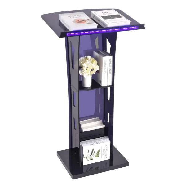 Acrylic-Podium-Stand-with-Led-Light-Clear-Podium-with-Storage-Shelf.