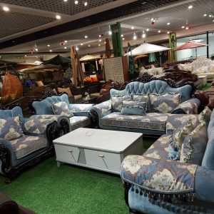 Blue Royal Luxury sofa Set