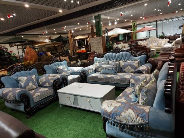 Blue Royal Luxury sofa Set