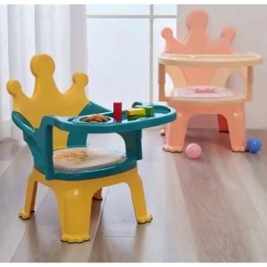 Children-Plastic-Chair-With-Attached-Table