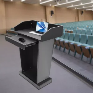 Church Classroom Church Lecture Stand Wooden Conference Presentation Podium