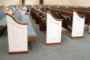Church Pews Modern Edition White And Ash