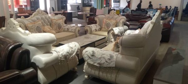 Cream Royal furniture Sofa set