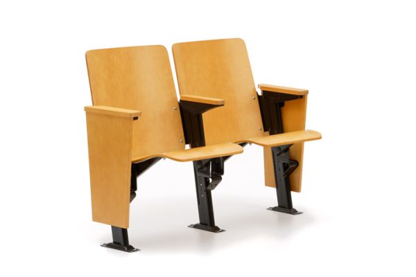 Auditorium chair Crusader-model plywood- Front View