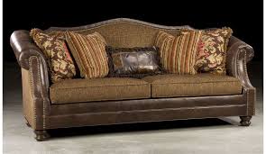 Fabric sofa Brown