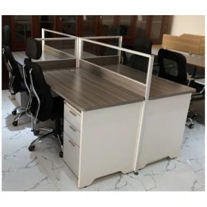 Four  (4 ) Man Office Cubicle