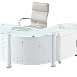 Glass Office Table -1.4 Meters