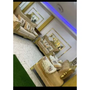 Gold 7 Seater Royal Chair