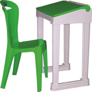 Graduate Flip Top Desk Chair Set 13years plus Light Green