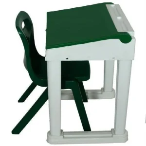 Graduate Flip Top Desk Chair Set 13years plus- Deep Green