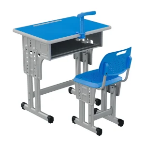 Kids Desk and Chair Set Height Adjustable Children’s Study Table for Ages 3-18
