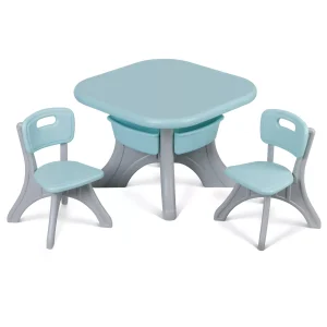 Kids-Plastic-Table-and-2-Chair-Set-Toy-Storage-Furniture-for-Reading-Art-Craft