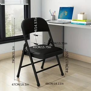 Library Chair Black