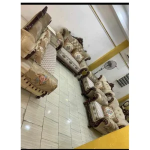 Luxurious 7 Seaters Fabric Sofa