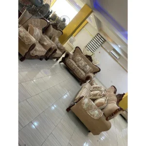 Luxurious 7 Seaters Royal Fabric Sofa