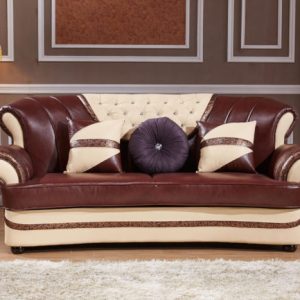 Luxury Sofa Set With Button Tufted Design