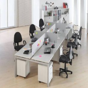 6 seater workstation
