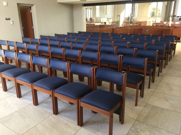 New Wooden Church Chair