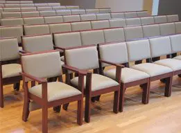 New Wooden Church Chairs