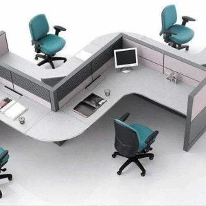 Elegance Design Workstation for 4 person