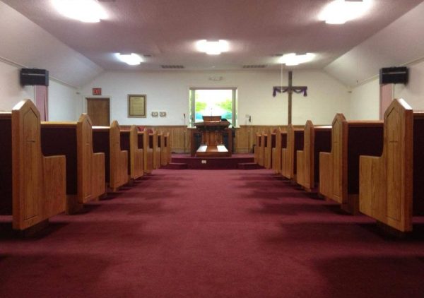 Open Spaces With Church Pews