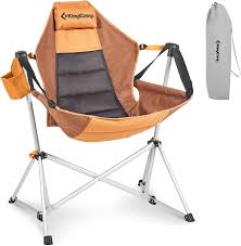 Single Seater Swing Chair Brown