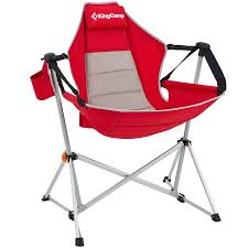 Single Seater Swing Chair Red