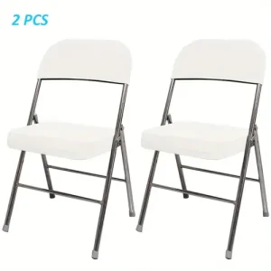 Two Seater Library Chair – White