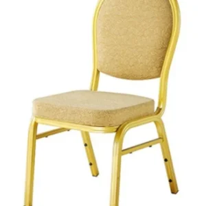 Cream Color Aluminum-Banquet-Chair