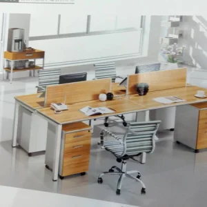 Four  Person Modern Workstation Desk