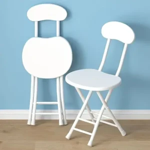 Portable Library Chair – White