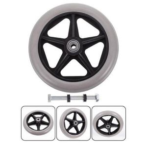 6 Inch Caster Wheels Chair Replacement Heavy Duty Castors Wheelchair 360 Degree Alloy Abs Material Casters