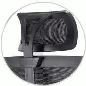 Black Headrest, Chair Parts ( Click to view other related images )