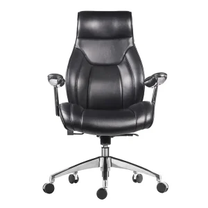 Black Executive Leather Chair 1