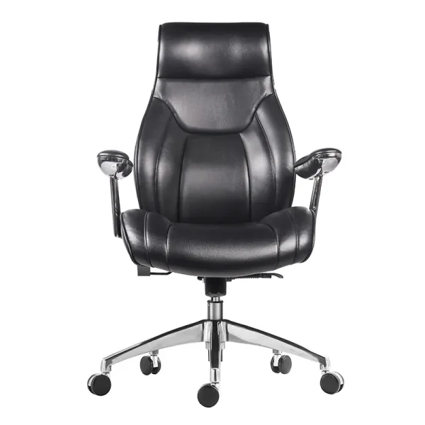 Black Executive Leather Chair 1