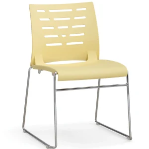Contemporary plastic back party chair nude colour