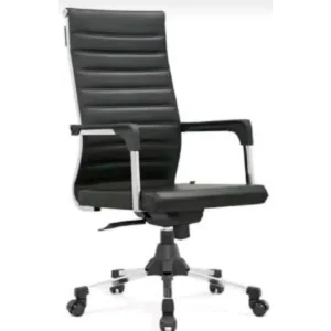 Executive Director Swivel Classic Office Chair Black leather