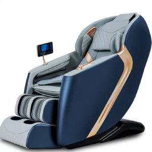 Full-Automatic Capsule Massage Chair – Luxury Massager for Home Relaxation Navy Blue