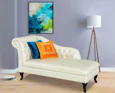High Quality Chaise Fabric Sofa  Stylish Two Seater