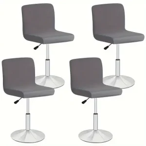 Industrial Barber Sap Salon Stool 4 sets black