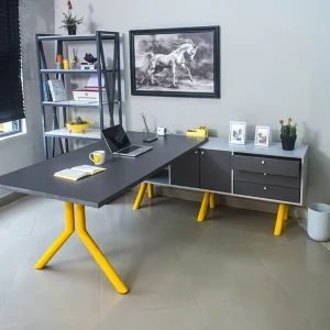 L-Shape Office Desk with Extension-1.6M