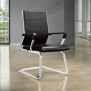 Modern Executive Office Visitors’ Chair black