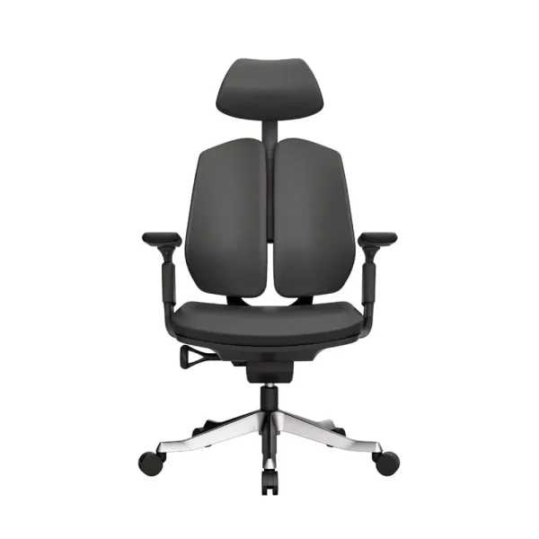 PU  Back Chairs orange - Image 2