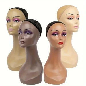 Realistic Adult Mannequin Head
