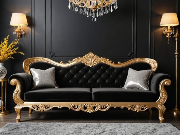 Royal Sofa Black